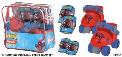 Spider-Man, wrotki z ochraniaczami