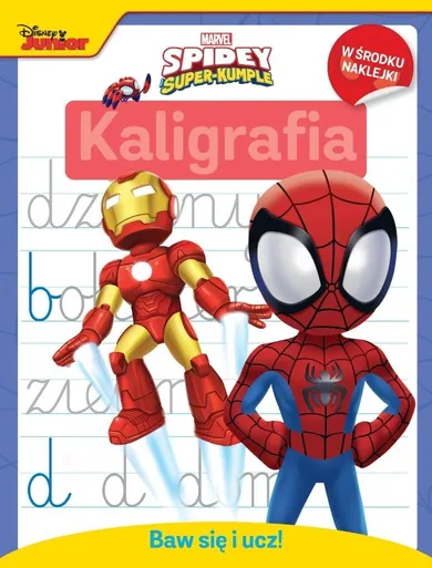 Spidey i super-kumple. Baw się i ucz! Kaligrafia