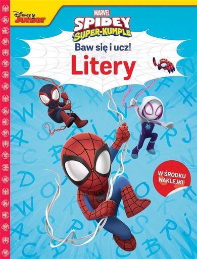 Spidey i super-kumple. Baw się i ucz! Litery