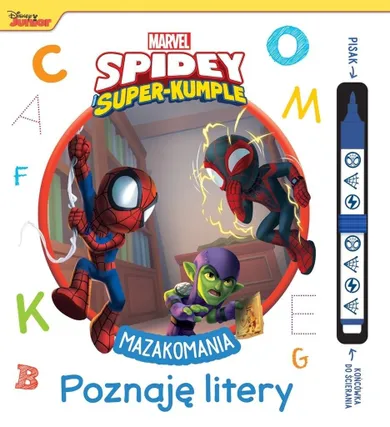 Spidey i super-kumple. Mazakomania. Poznaję litery