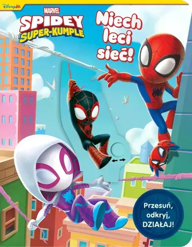 Spidey i Super-kumple. Niech leci sieć! Przesuń, odkryj, DZIAŁAJ!