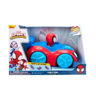 Spidey i super-kumple, pojazd ze światłem i dźwiękiem