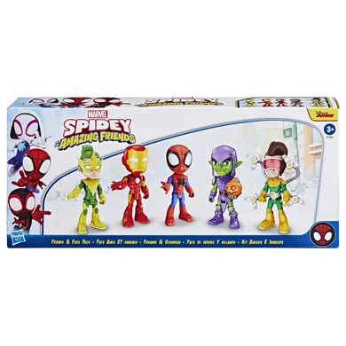 Spidey i Super-Kumple, Zestaw Przyjaciół i Przeciwników, zestaw figurek