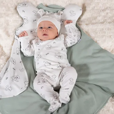 Śpiochy chłopięce, ecru, Nicol