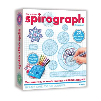 Spirograph, zestaw artystyczny do projektowania