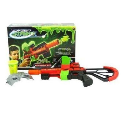 Splash Toys, zestaw: Cyber Strike, pistolet na slime, 349 + X-Stream, maska x-stream