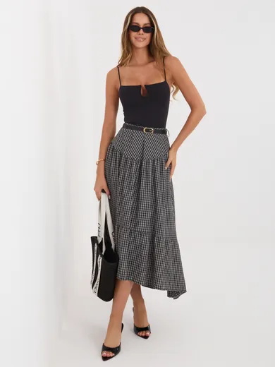 Spódnica damska, czarna, Italy Moda