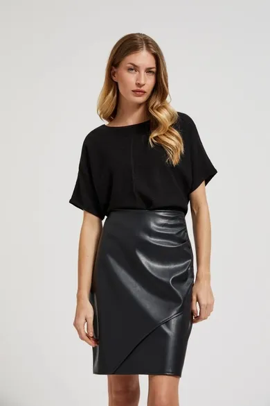 Spódnica damska, czarna, Moodo