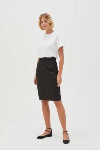 Spódnica damska, czarna, Moodo