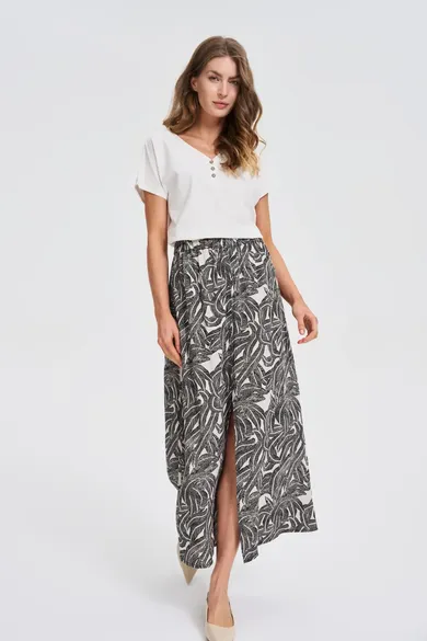 Spódnica damska, czarna, Moodo