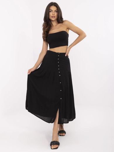 Spódnica damska, czarna, Sublevel