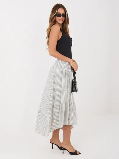 Spódnica damska, ecru, Italy Moda