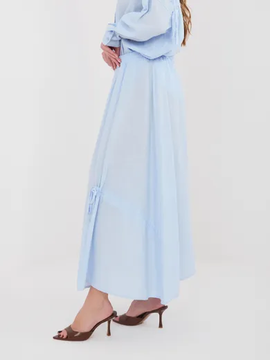 Spódnica damska, niebieska, Italy Moda