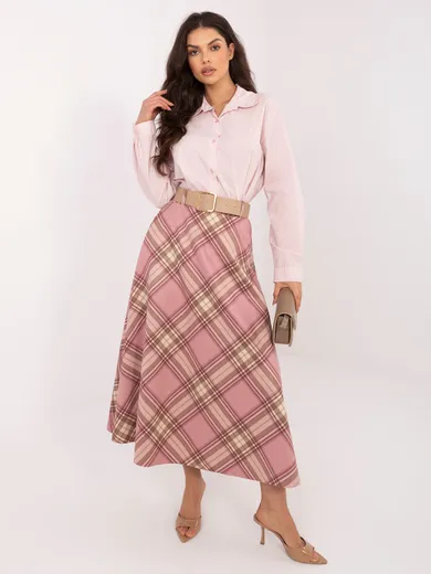 Spódnica damska, różowa, Italy Moda