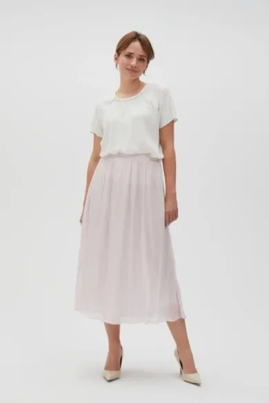 Spódnica damska, różowa, Moodo