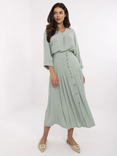 Spódnica damska, zielona, Sublevel