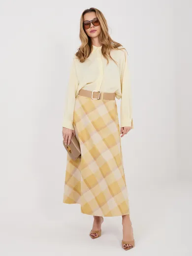 Spódnica damska, żółta, Italy Moda