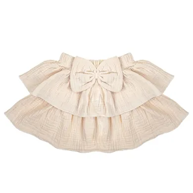 Spódnica dziewczęca, beżowa, Nicol