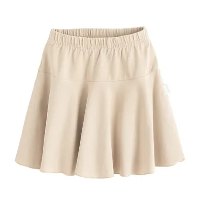 Spódnica dziewczęca, beżowa, Nicol