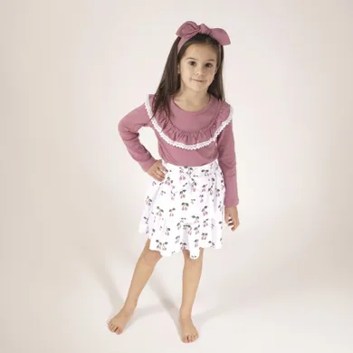 Spódnica dziewczęca, biała, Nicol