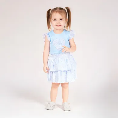 Spódnica dziewczęca, biała, Nicol