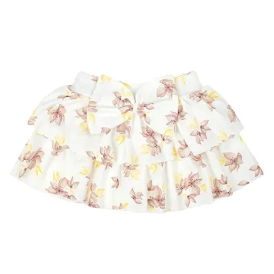 Spódnica dziewczęca, ecru, Nicol