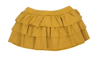 Spódnica dziewczęca, żółta, Nicol