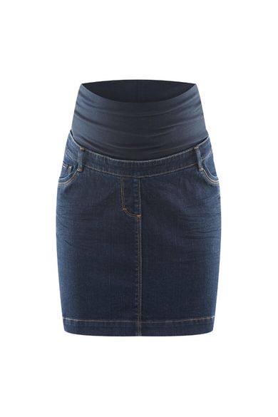 Spódnica jeansowa damska, ciążowa, granatowa, Bellybutton
