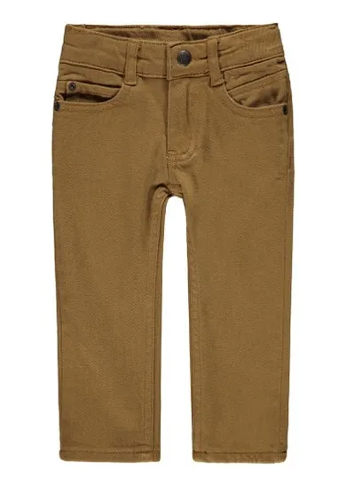 Spodnie chłopięce, brązowe, Kanz