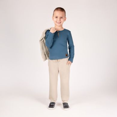 Spodnie dresowe chłopięce, beżowe, Nicol