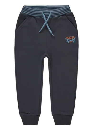 Spodnie dresowe chłopięce, granatowe, Kanz