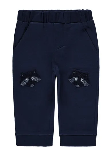 Spodnie dresowe chłopięce, granatowe, szopy, Tom Tailor