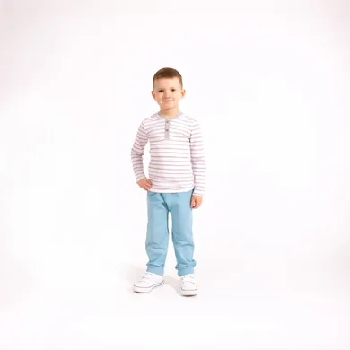 Spodnie dresowe chłopięce, niebieskie, Nicol