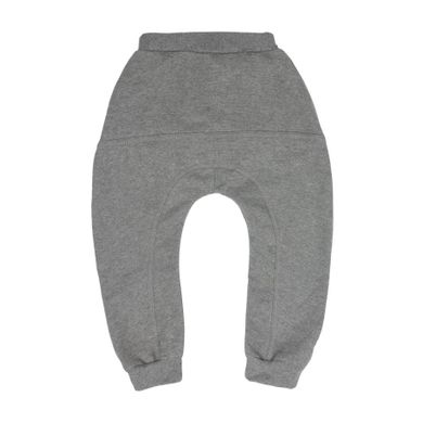 Spodnie dresowe chłopięce, szare, lamówki, Tup Tup
