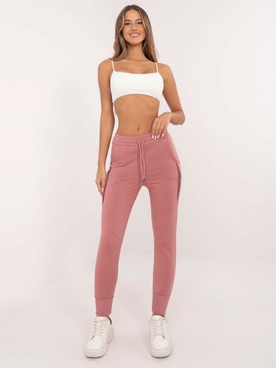 Spodnie dresowe damskie, różowe, Calimera