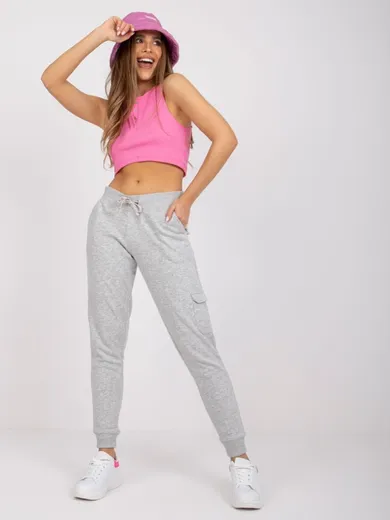 Spodnie dresowe damskie, szare, Mayflies