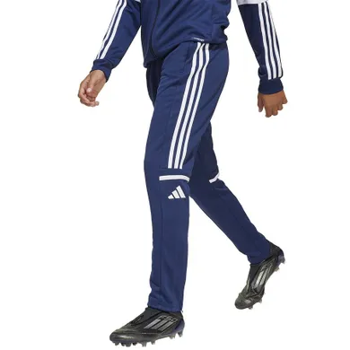 Spodnie dresowe dziecięce, niebieskie, Adidas Squadra