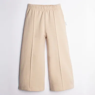 Spodnie dresowe dziewczęce, beżowe, Nicol