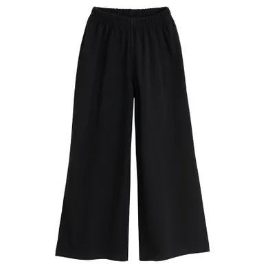 Spodnie dresowe dziewczęce, czarne, Nicol