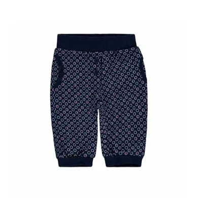 Spodnie dresowe dziewczęce, granatowe, Kanz