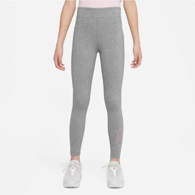 Spodnie dresowe dziewczęce, szare, Nike Sportswear Essential