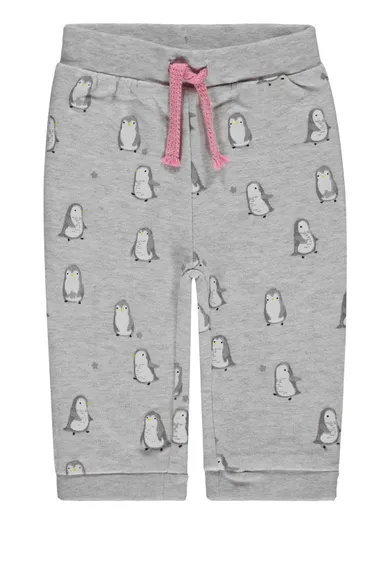 Spodnie dresowe dziewczęce, szare, Tom Tailor