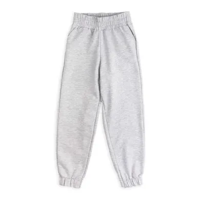 Spodnie dresowe dziewczęce, szare, Tup Tup