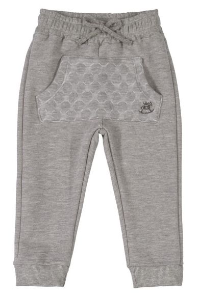 Spodnie dresowe dziewczęce, szare, Up Baby