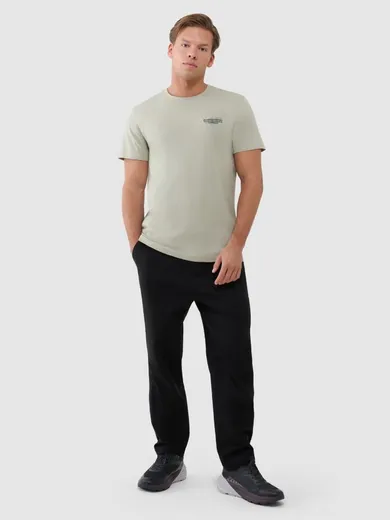 Spodnie dresowe męskie, czarne, 4F