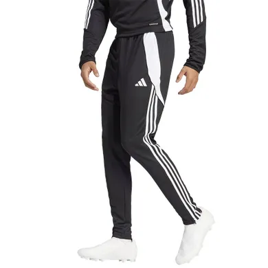 Spodnie dresowe męskie, czarne, Adidas