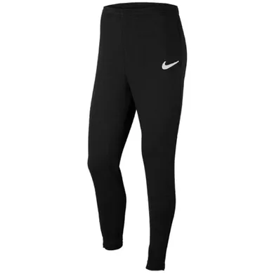 Spodnie dresowe męskie, czarne, Nike Juniior Park 20 Fleece Pants