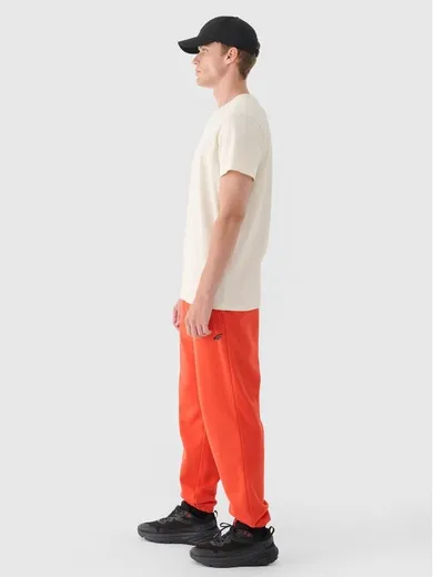 Spodnie dresowe męskie, czerwone, 4F