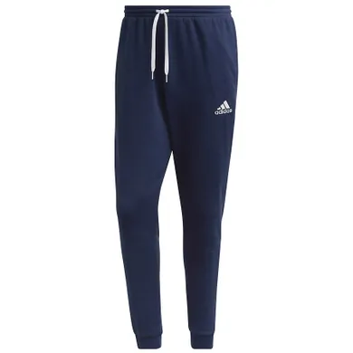 Spodnie dresowe męskie, granatowe, Adidas Entrada 22 Sweat Panty