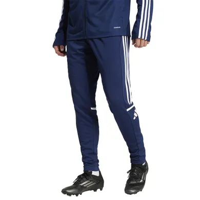 Spodnie dresowe męskie, granatowe, Adidas Squadra
